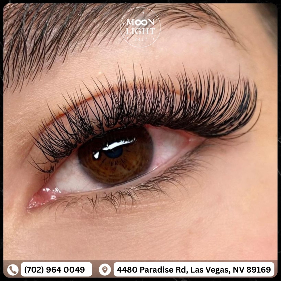 24/7 Moonlight Nails & Lashes Salon in Paradise, Las Vegas, NV 89169